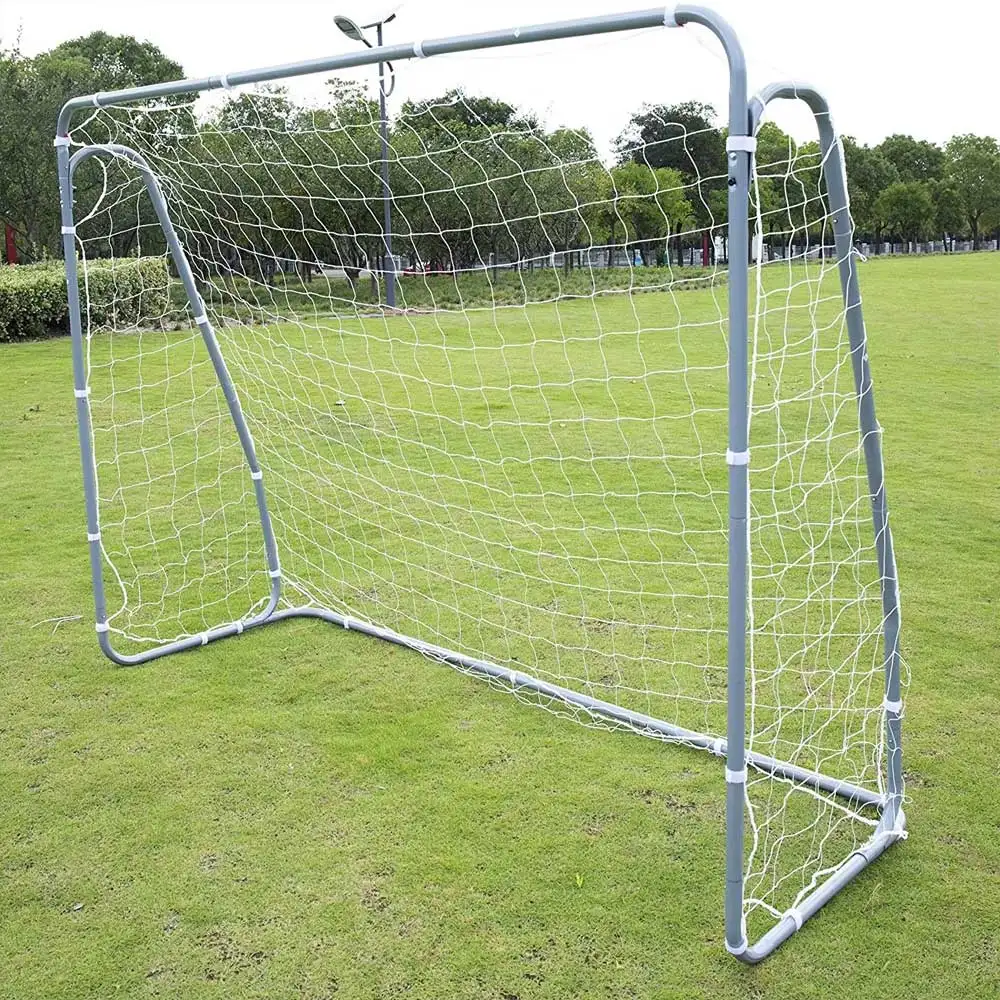 

Factory Cheap Eco-friendly Portable Metal Soccer Training Goal Post with Shooting Targets Customized Colorpromote sales