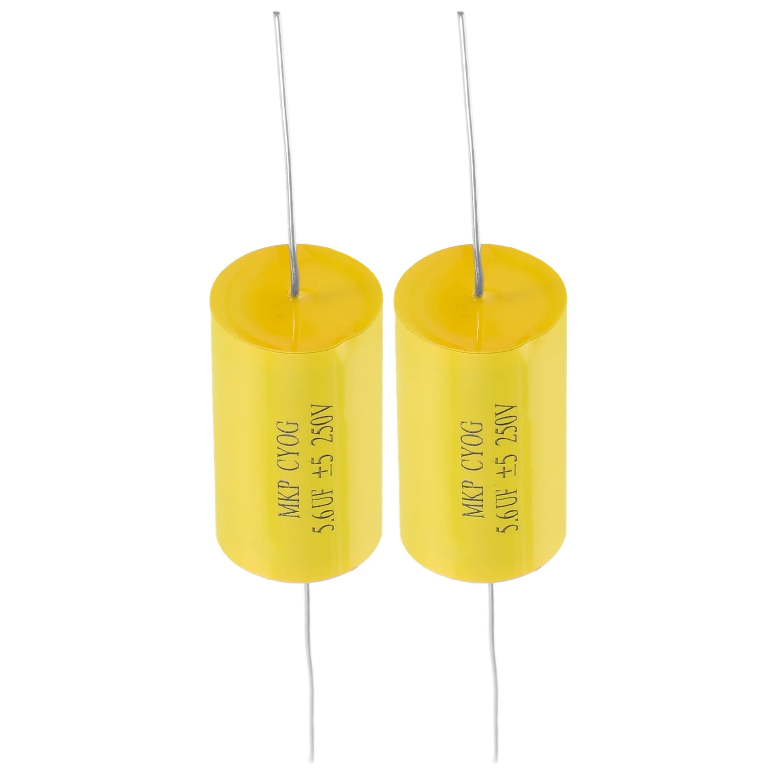 

2Pcs Audio Speaker Crossover Capacitor 4.7uf 250V Axial Nonpolar Film Capacitors High Precision for Clear Sound Tweeter