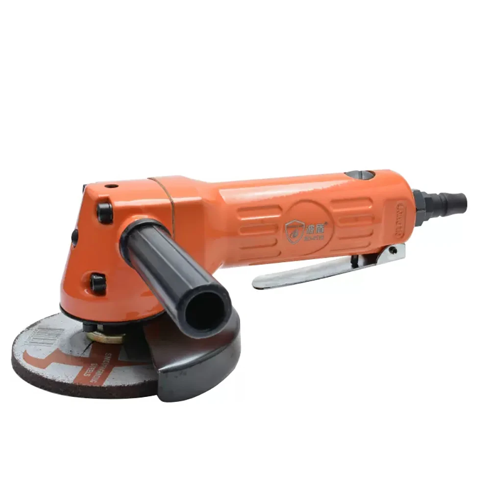 

4 Inch Pneumatic Angle Grinder Air Polisher Diameter 100MM Wind-Driven Polishing Grinding Machine 11000RPM Air Inlet 1/4"