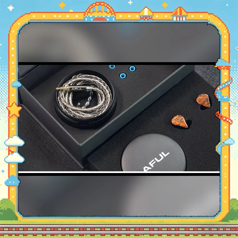 AFUL Performer5 Hybrid Driver Wired HiFi IEM In Ear Earphones for Stage Monitoring For Gifts