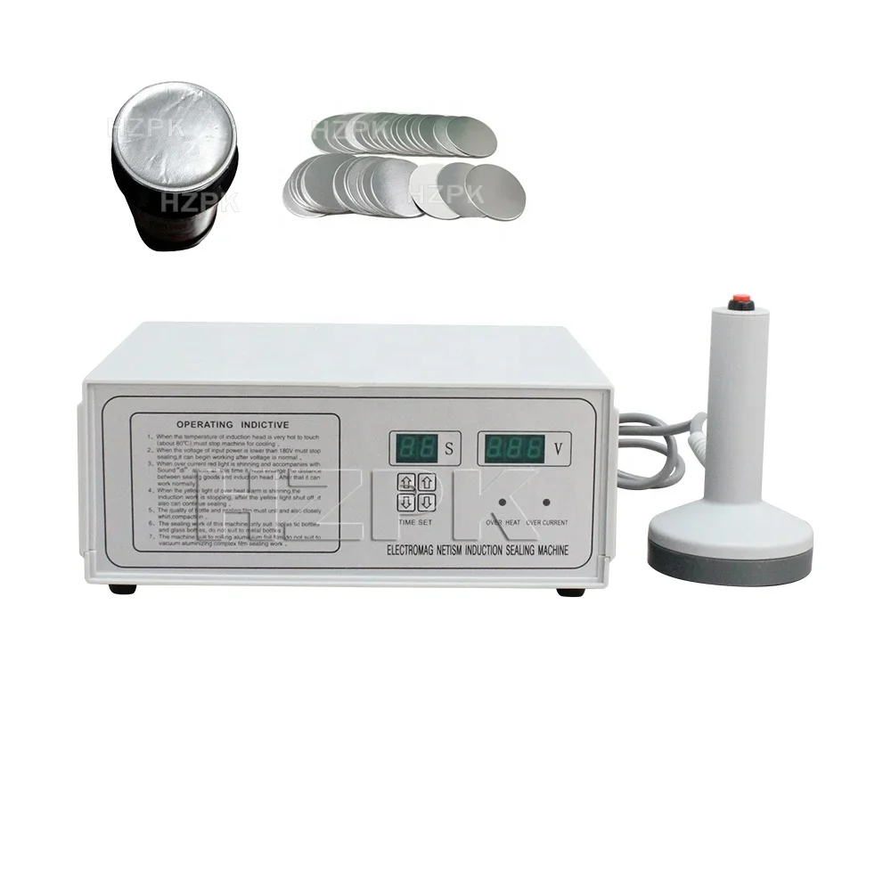 

HZPK handheld aluminium foil lid bottle electromagnetic induction sealer sealing machine DGYF-500A