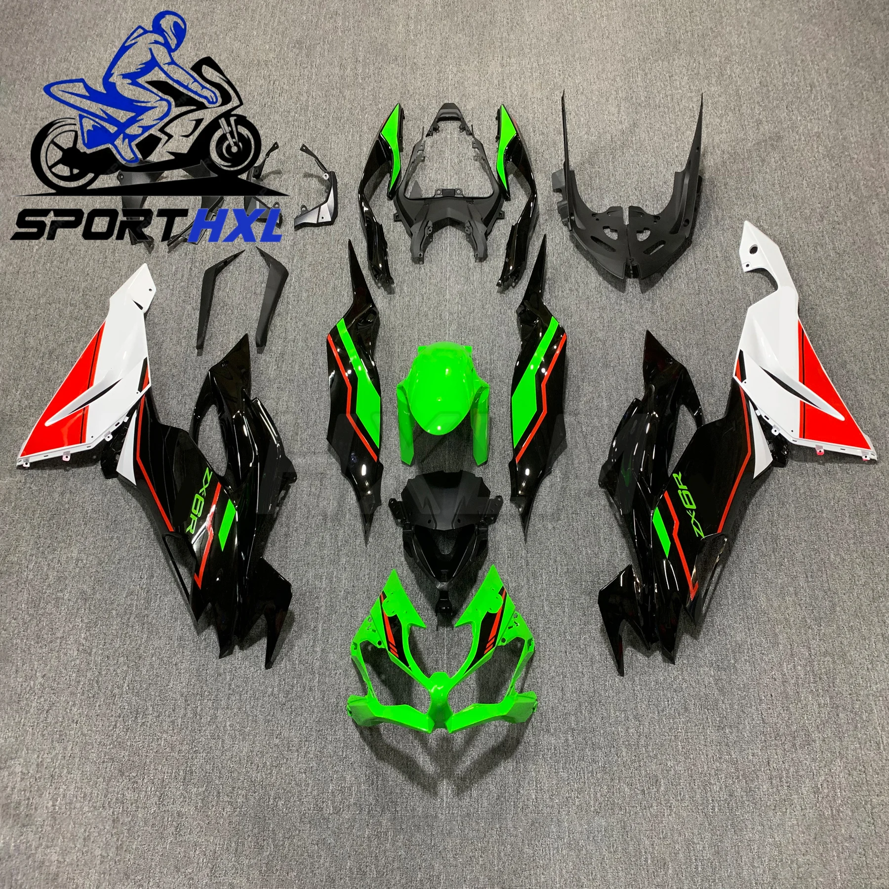 

Fit For Kawasaki ZX6R 636 2022-2023 2019-2021 Bodywork fairing Full fairing kit Fairing kit Bodywork fairing kit Colorful Set