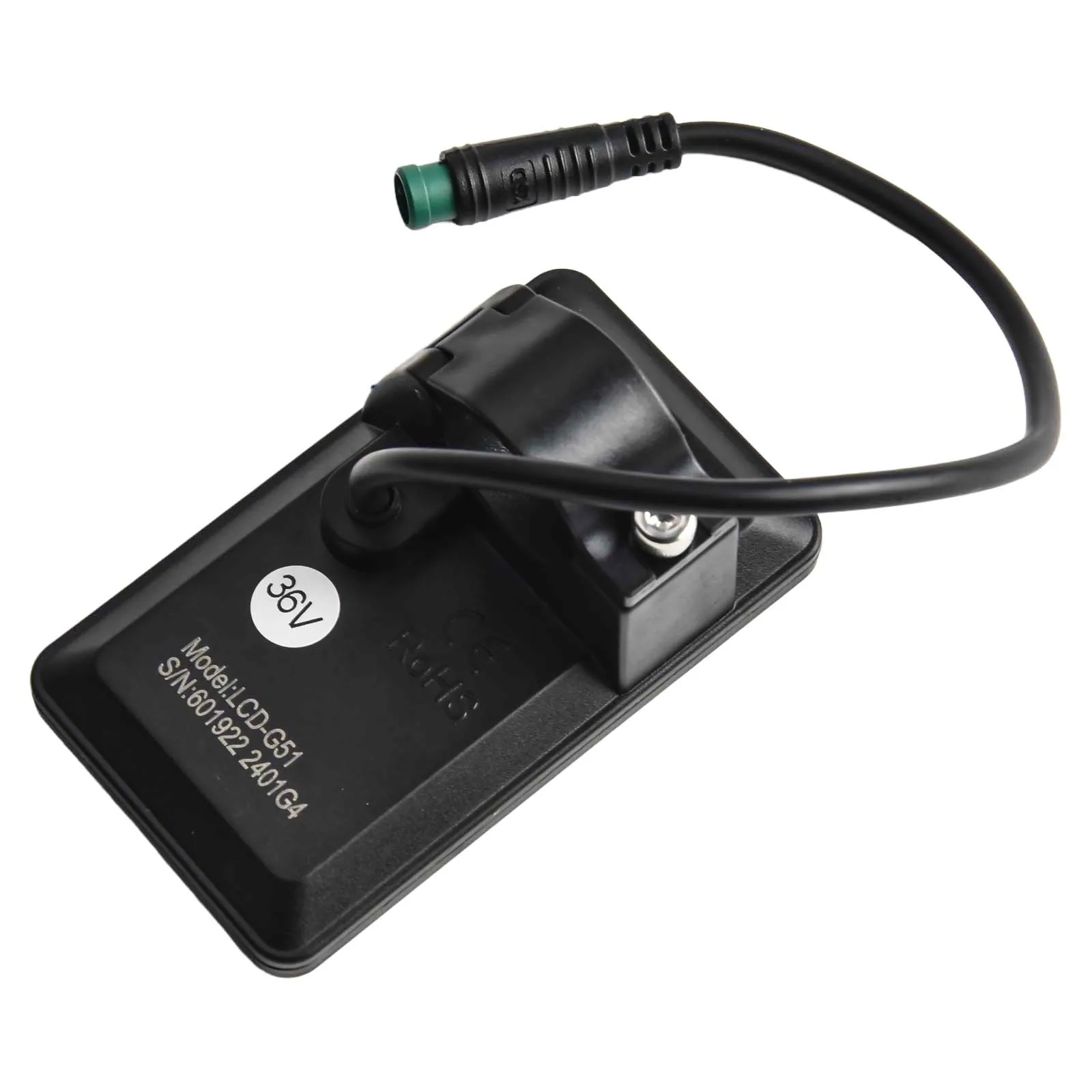 GD01 5 Pin Display for 24V 36V 48V Electric Bicycle Replacement LCD Display Parts Power Systems Real Time Monitoring ABS LCD