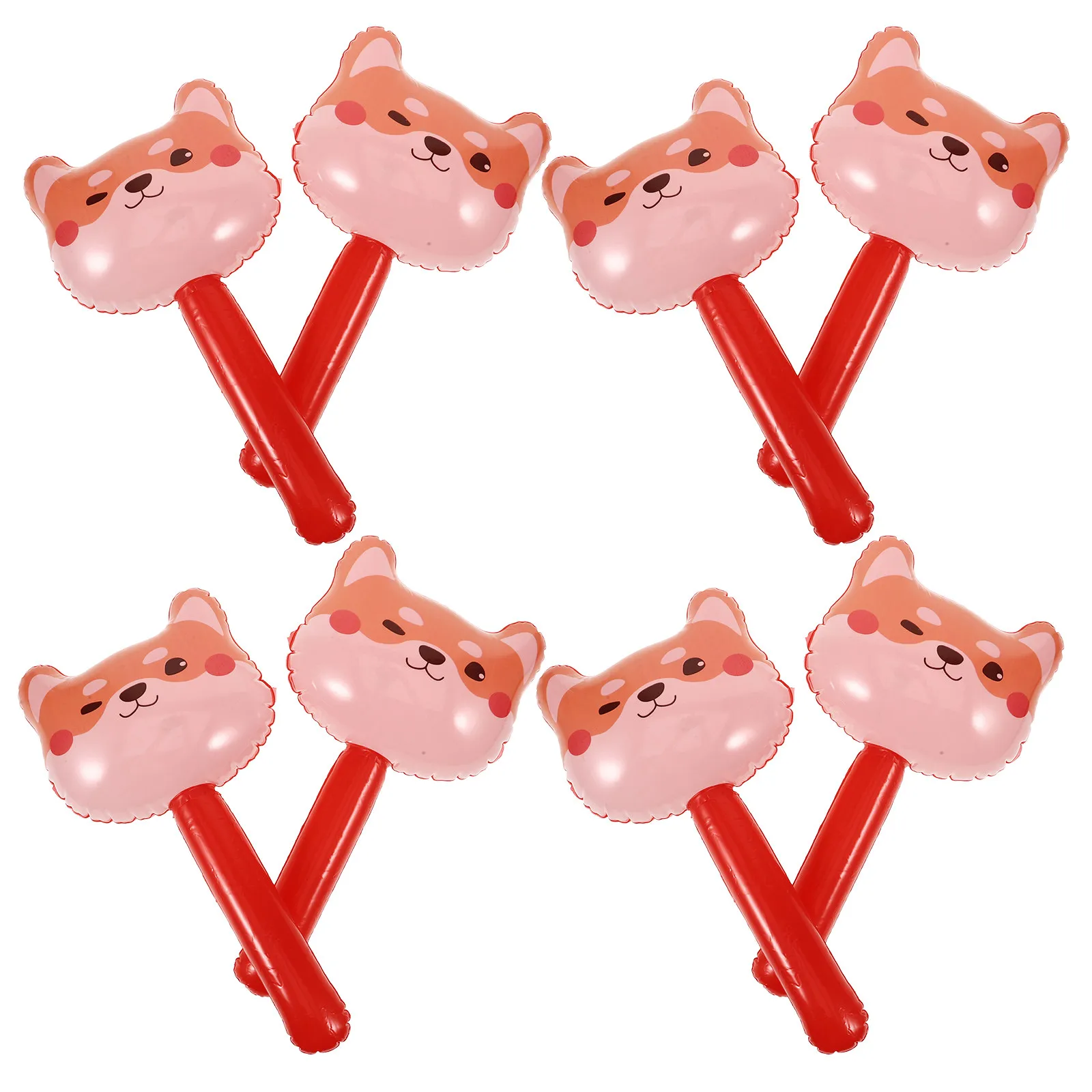 

Набор из 10 надувных лис из мягкого ПВХ для детских праздников, игр на пляже, в бассейне, на мероприятиях в стиле луау, игрушки для родителей и детей