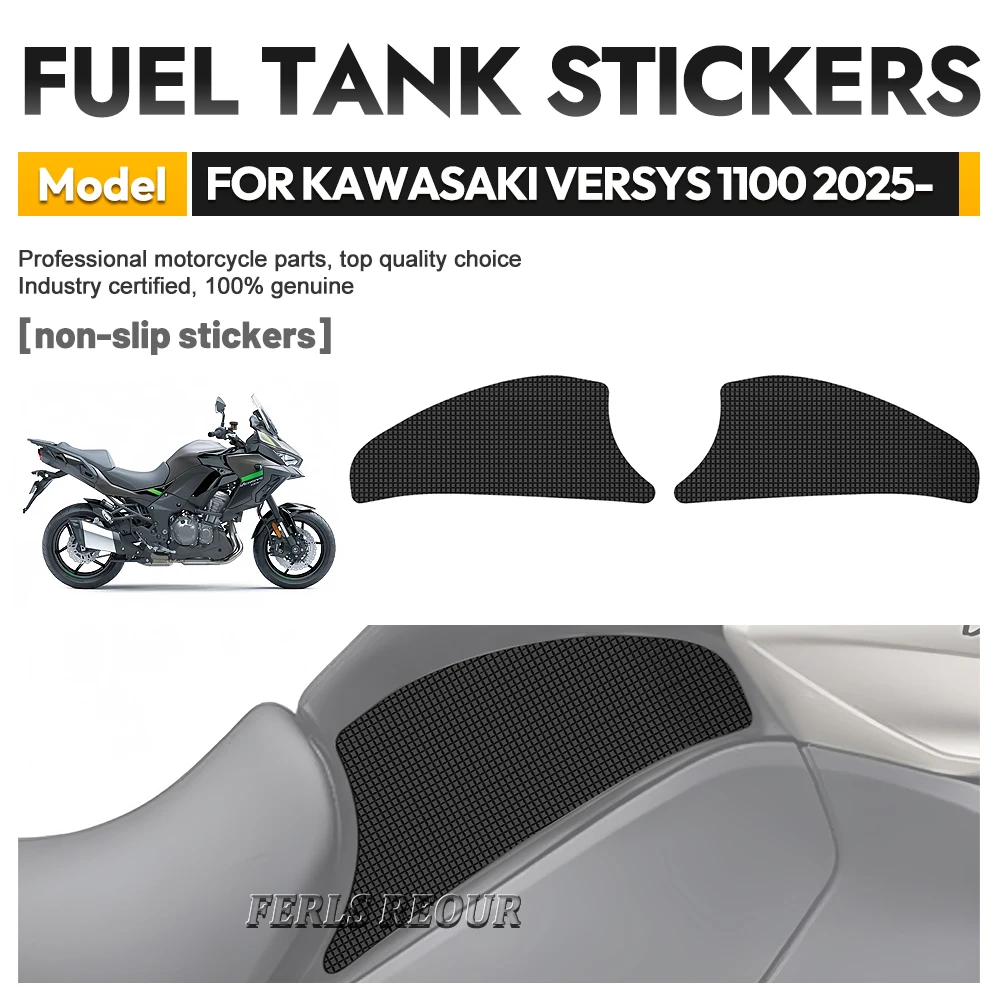 

Reusable Silicone Tank Protector with High-Tack for KAWASAKI VERSYS 1000 2016-2024 Silicone protective film for fuel tank