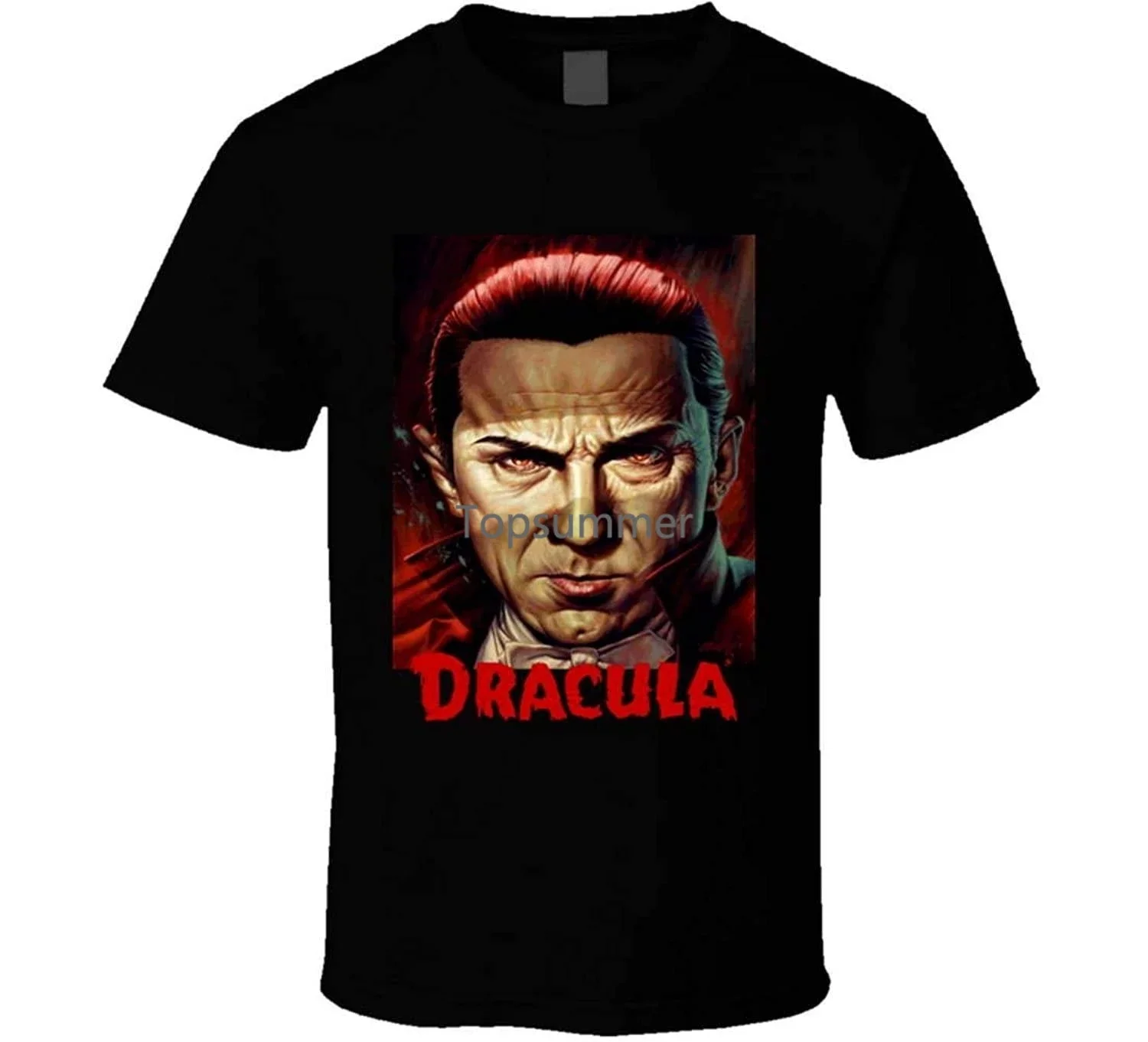 Dracula Retro Movie Poster Bela Lugosi Classic Vampire Movie T Shirt