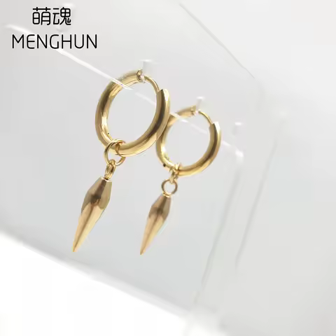 Anime Accessories For Spy Family Character Yor forger Cosplay Earrings Stainless Steel