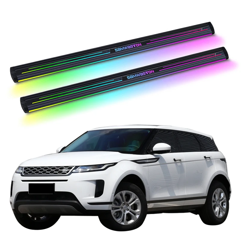

Automatic Electric Power Neon Led Light Side Step Running Board for Land Rover Range Rover Evoque 2020-2023