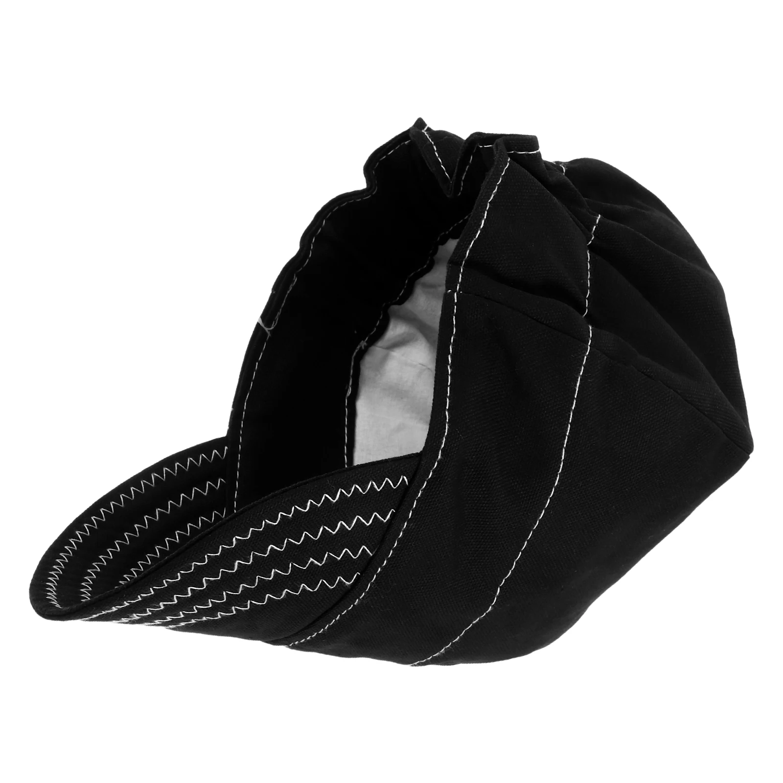 

Flame Retardant Welder Cap Black Hard Hat Welding Hood Attachment Safety Protective Breathable Sweat proof Durability