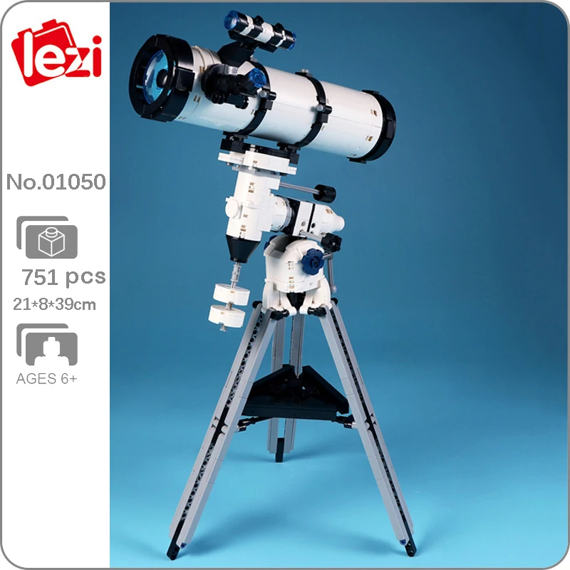 

Телескоп Lezi 01050, отражающее зеркало, Вселенная, Космос, Небо, Звезда, Планета, Луна, Солнце, Подарочная модель, мини-блоки, кирпичи, строительная игрушка без коробки