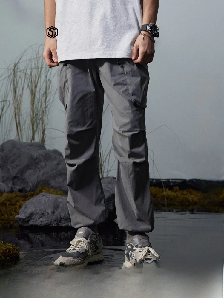 

GuukaTech Men's Cooling Sensation Sport Casual Trousers with Multiple kets Loose Fit Faionable Urban Sle Spring Wear