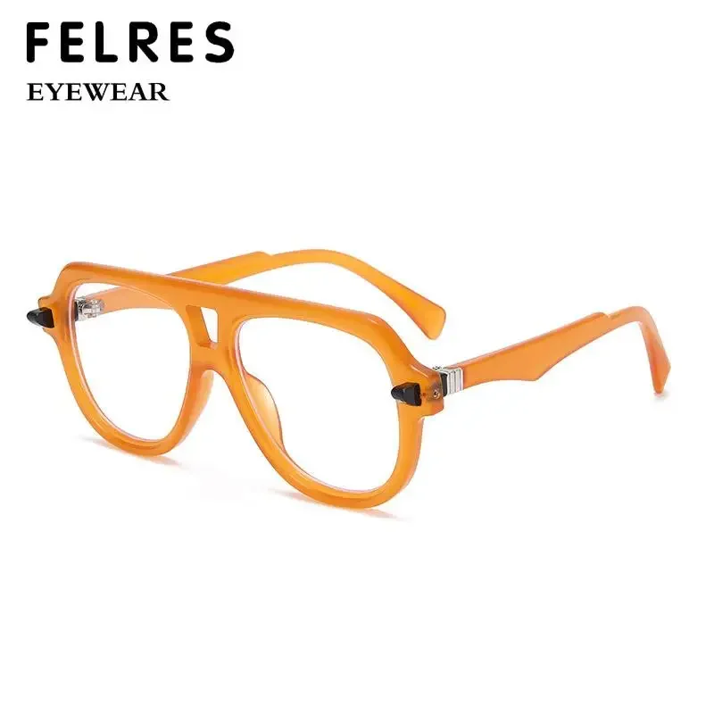 Trend Oversized Pilot Reading Glasses Elegant Women Men Brand Designer Vintage Big Frame Eyeglasses Optics Presbyopic Eyewear