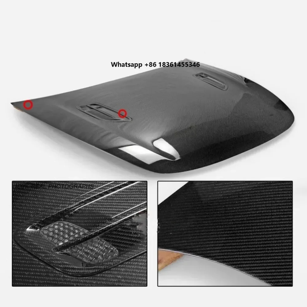 

For Stinger Body Kit Carbon Fiber Engine Hood Engine Cover Assembly Auto Accessories