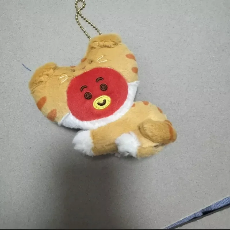 Novo 2025 kawaii bt21ed gato dia série cozinhar gato dia série mesmo estilo festa de pelúcia bonito dos desenhos animados boneca chaveiro pingente presente