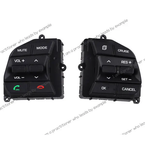 

for 1 set, color: black, material: plastic, car multi-function steering wheel button
