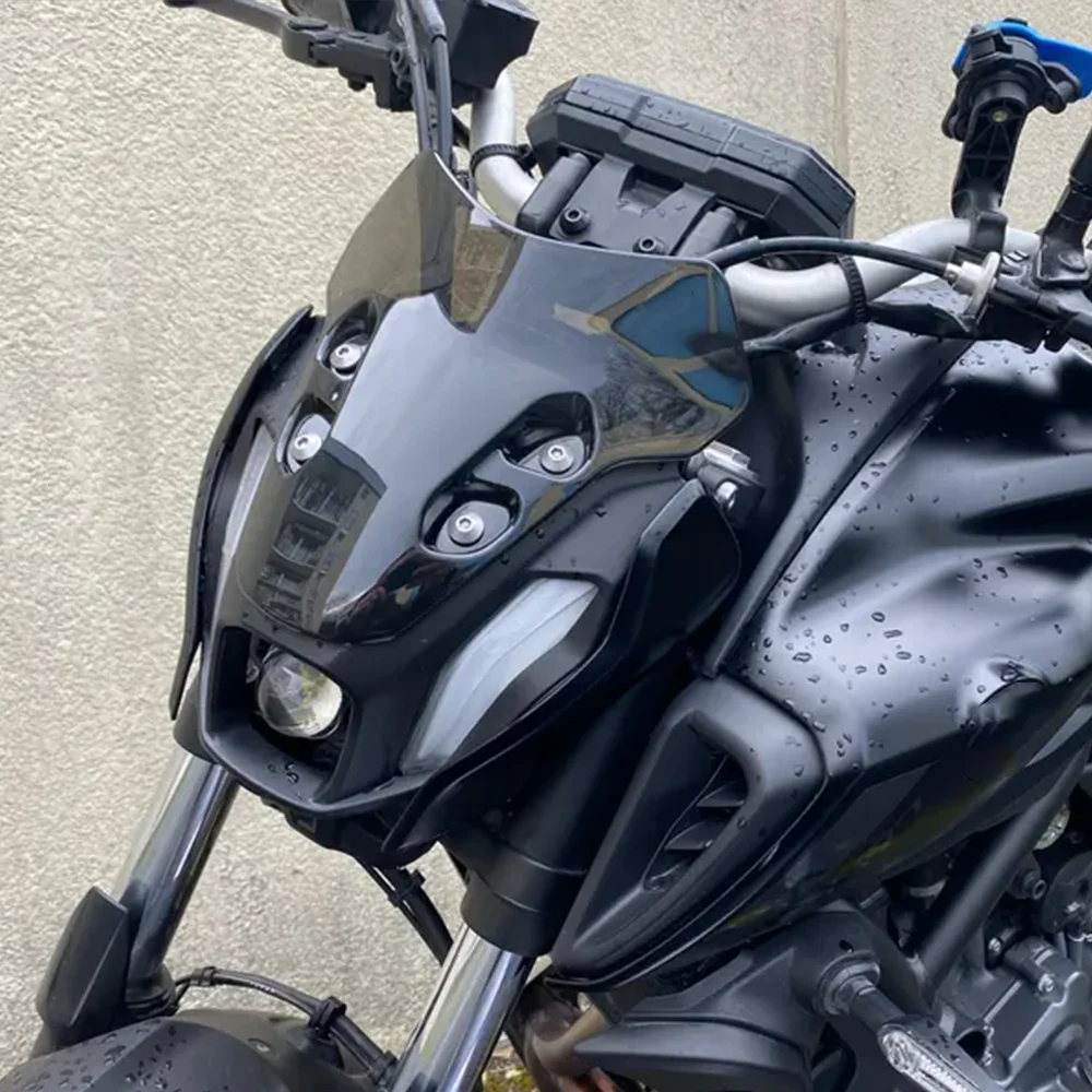 

2023 2022 2021 For Yamaha MT07 Windscreen MT-07 MT 07 mt07 Motorcycle Windshield Deflectors Wind Shield Screen Protector 2024