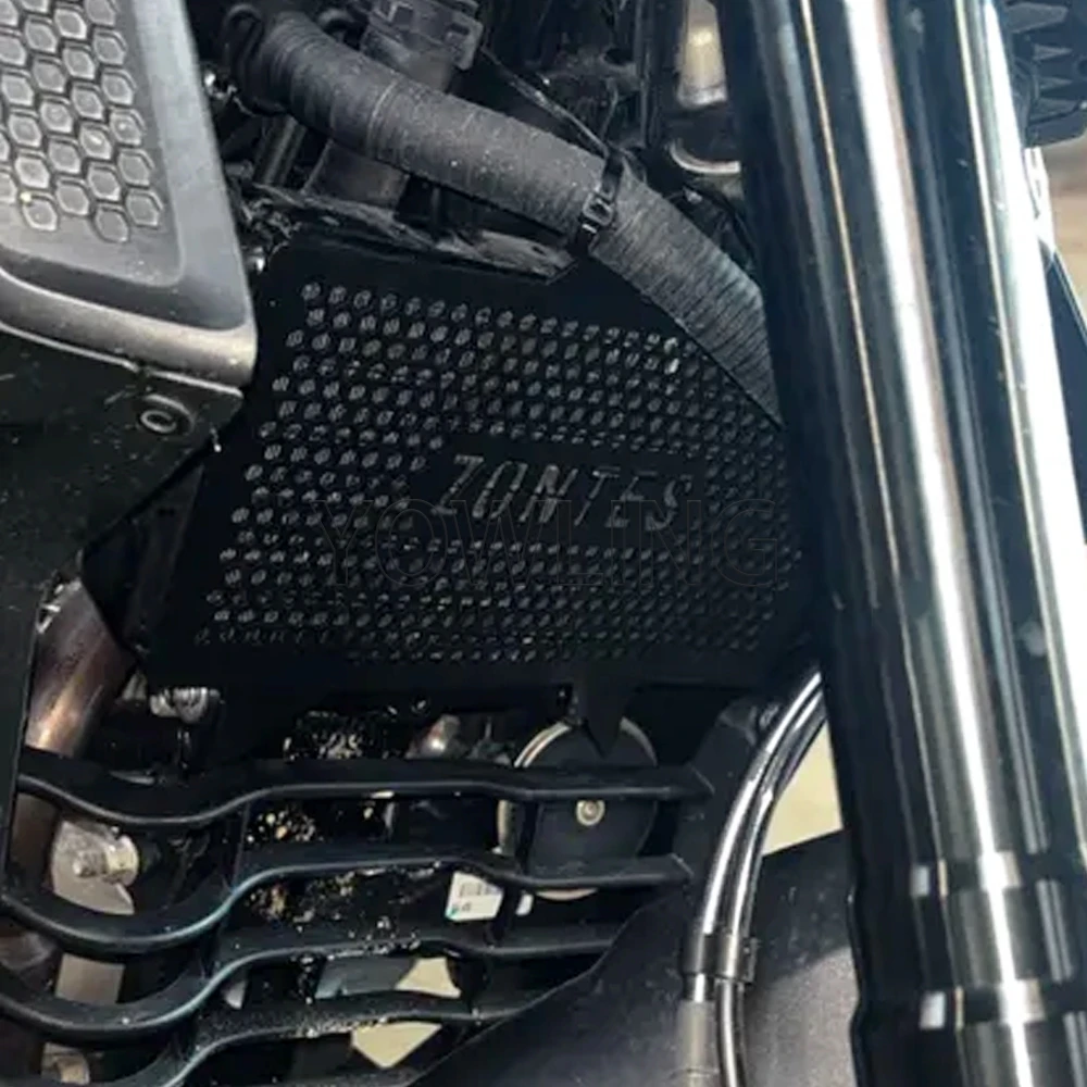 

2024 For Zontes G1-125 ZT125-G1 ZT125 ZT125-U 125-Z2 125-U1 2020-23 Motorcycle Accessories Radiator Grille Guard Cover Protector