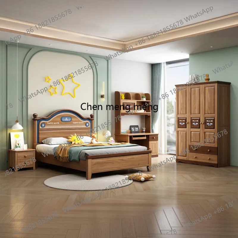 Dust Proof Vintage Wardrobes Orgnizer Aesthetic Display Clothes Wardrobe Bedroom Wooden Modern Armario De Ropa Bedroom Furniture