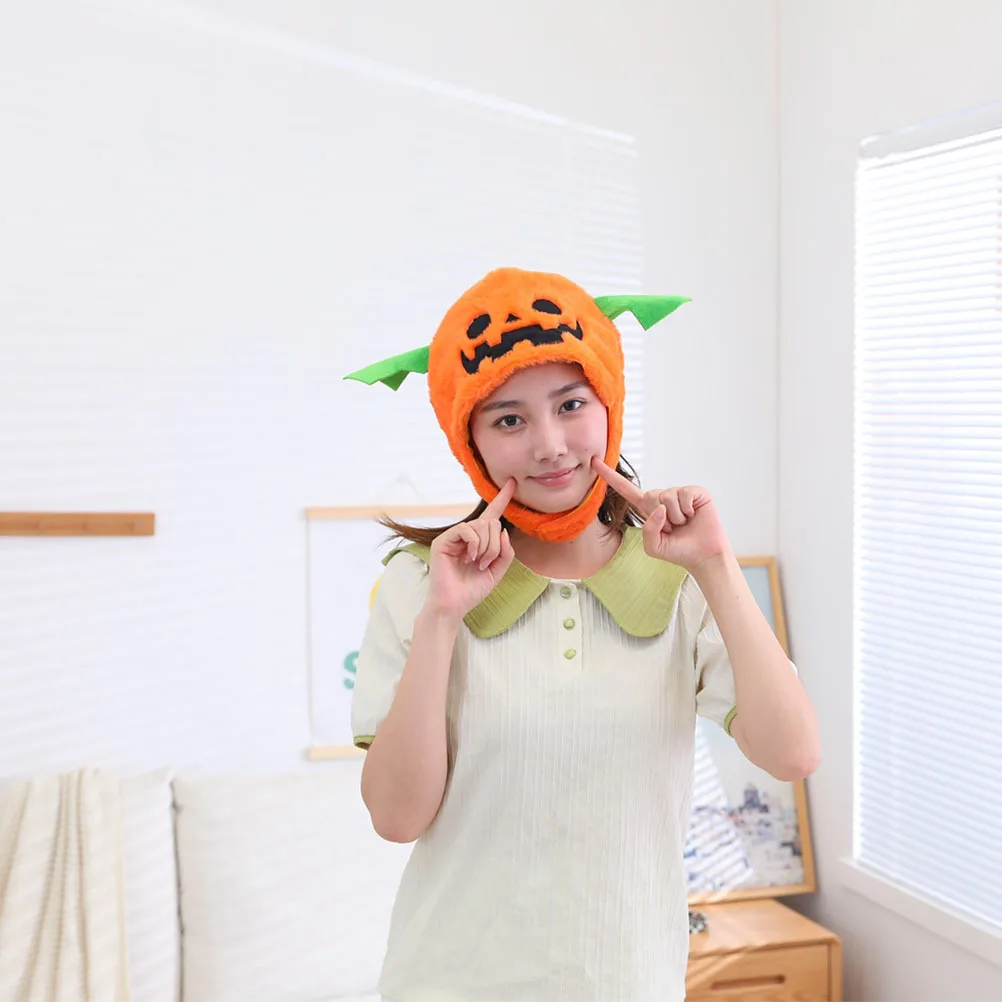 

Pumpkin Hat Halloween Costume Hat Prop Cartoon Headwear Photo Prop Carnival Cosplay Adult Funny Party Favors Decorative Birthday