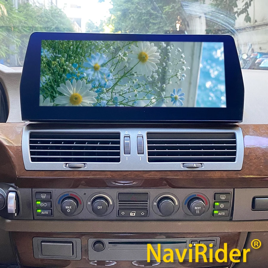 Car Head Unit Blue Ray Anti Glare Screen For BMW 7 Series E65 E66 2004-2008 Multimedia Video Player Navigation Stereo Carplay