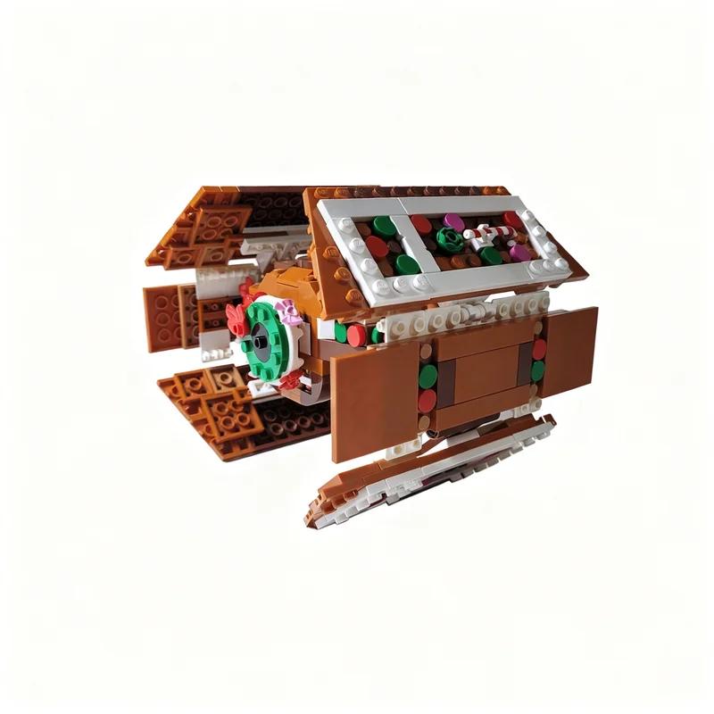 500 деталей MOC Gingerbread TI – обзор и цена Kid Toys Ads