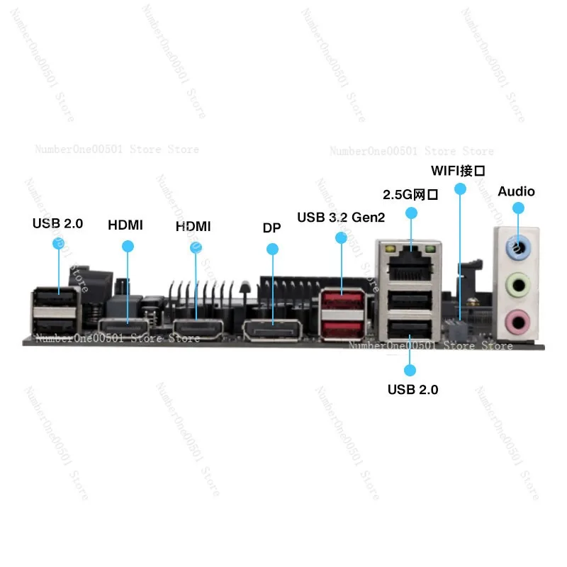 ES Onboard CPU Motherboard Kit Processor AI 125H 155H 165H