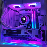 USB Water-Cooled Round 480x480 2.1 Inch IPS Secondary Screen  LCD CPU GPU RAM HDD Monitoring NO AIDA64 MINI PC Gamer Display