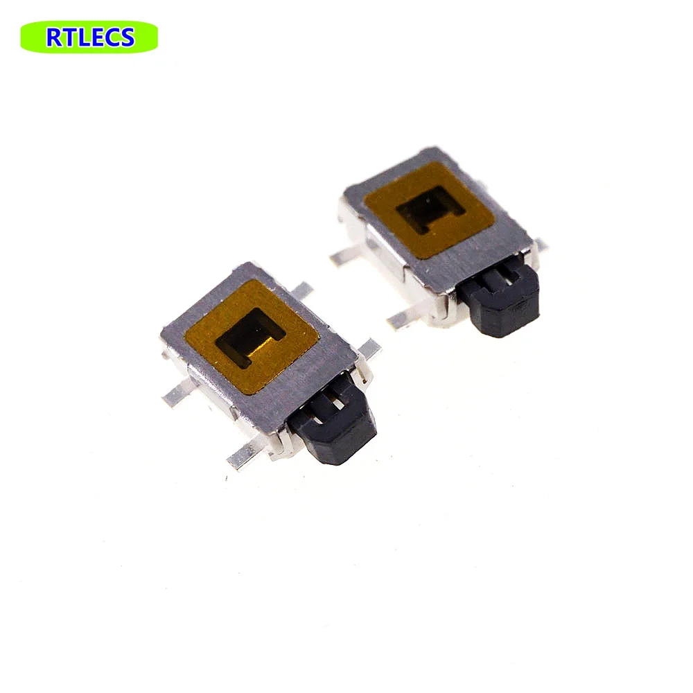 5 Pcs Tact Switch 6.1x4.0 Height 1.8 MM Light Touch Switch Horizontal SMD Snap Action Push-On SPST Side Cross EVQPSM02K