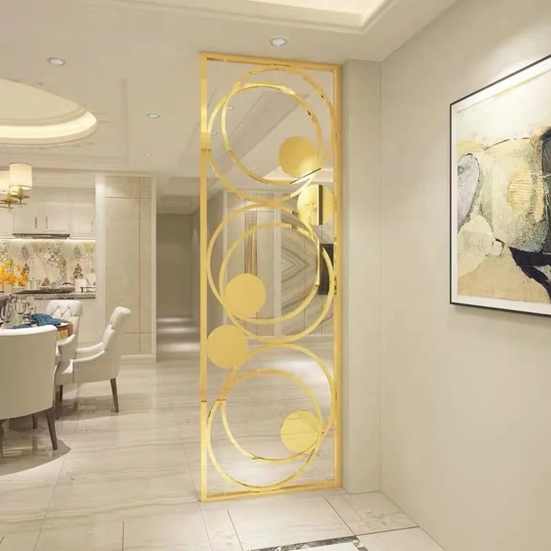 Stainless Divider Screen Partition Wall Decor Screens Room Dividers