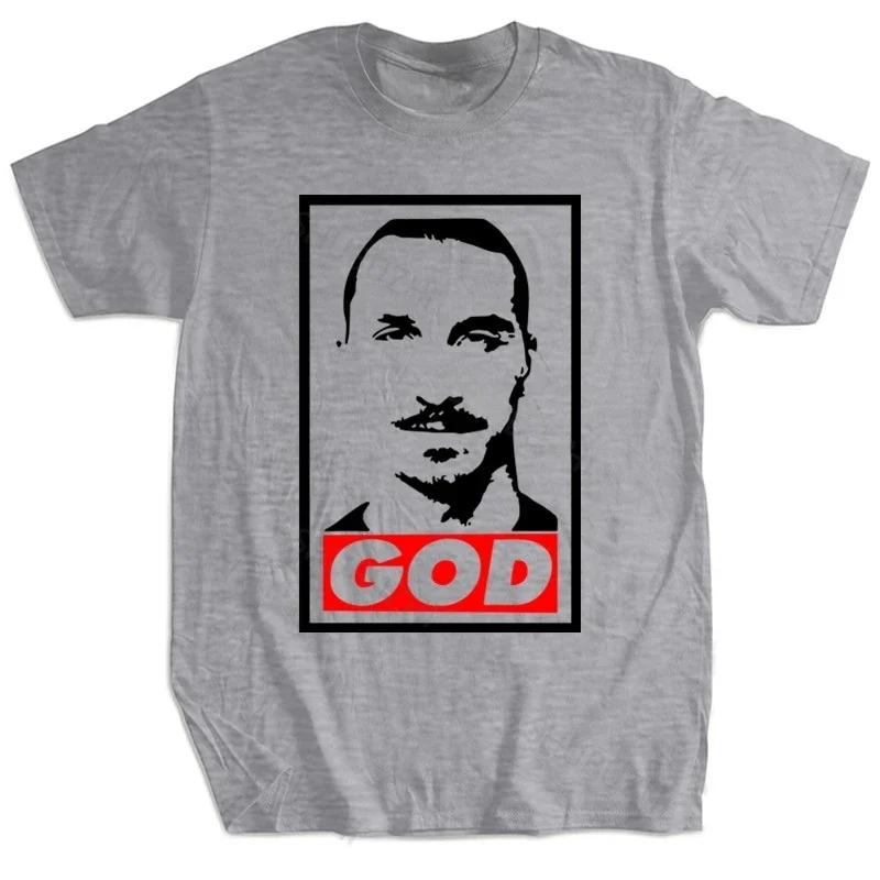 cotton tees cool o-neck men t-shirt Sweden Zlatan Ibrahimovic T shirt Brand Cotton T-shirt New fashion t-shirt  COTTON