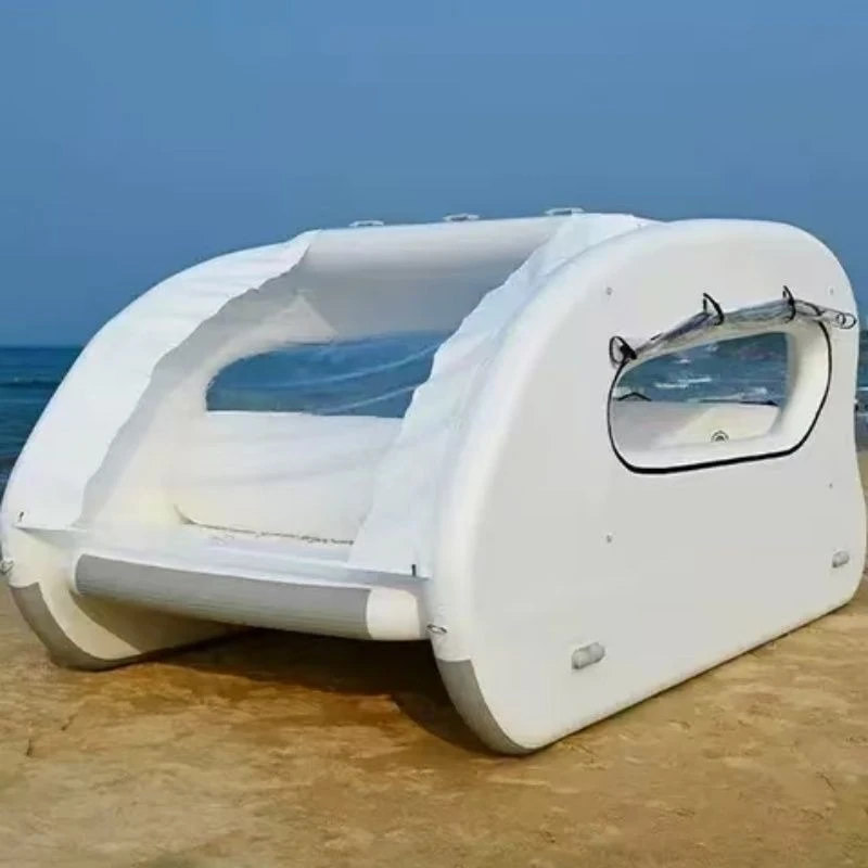 

Inflatable yacht Diaotai oil and electricity dual-purpose seaside lake yacht recreational fishing entertainment