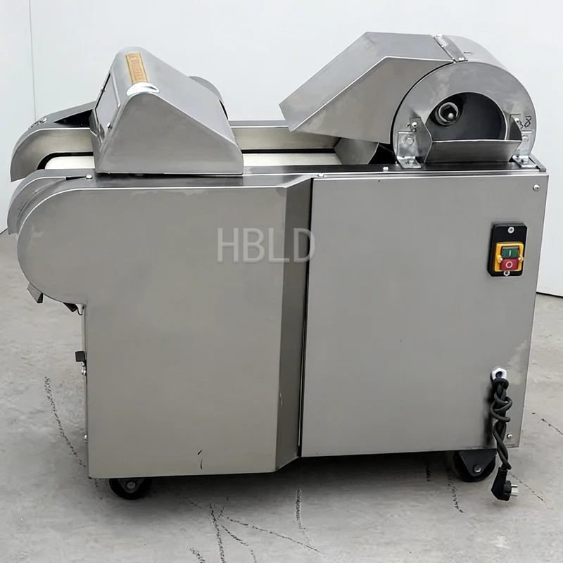 

Коммерческая полностью автоматическая машина для нарезки картофеля и редиса, многофункциональный эффективный овощерез для кухни и ресторанов