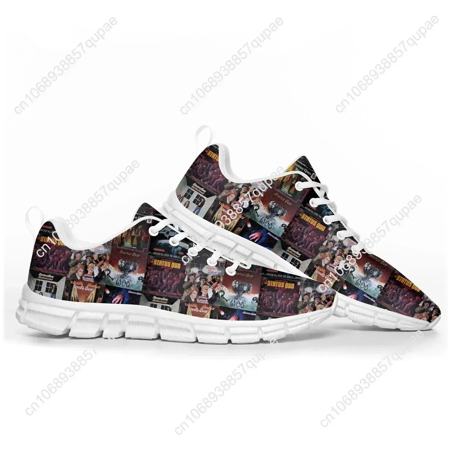 Status Quo Rock Band Fashion Sports Shoes Mens Womens Sneakers Casual Custom High Quality Couple Shoes