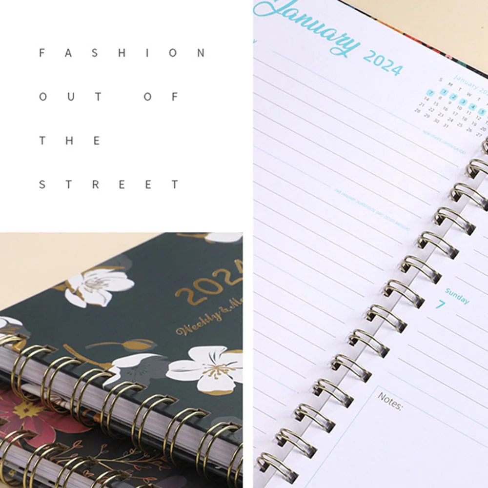 패션 코일 노트북, 손으로 쓰는 경량 노트북, 생일 선물