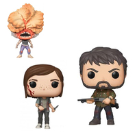 Games The Last of Us Joel GameStop Ellie 601 Exclusive Figure #620 Clicker 631 Vinyl Figure Toys