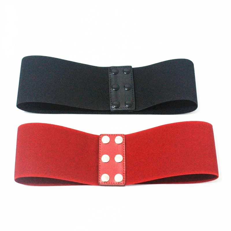 

Women Elastic Waist Belt Dress Belt Accessories Stretch Wide Corset Waistband Dress Adornment for Women Strap