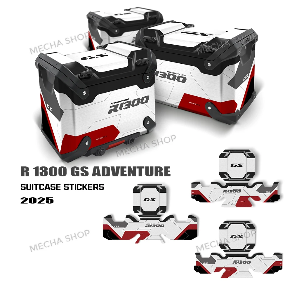 

For R1300GS ADV GS 1300 Adventure 2024 2025 Option 719 Triple Black Sticker Motorcycle Suitcase Stickers Protective Decal