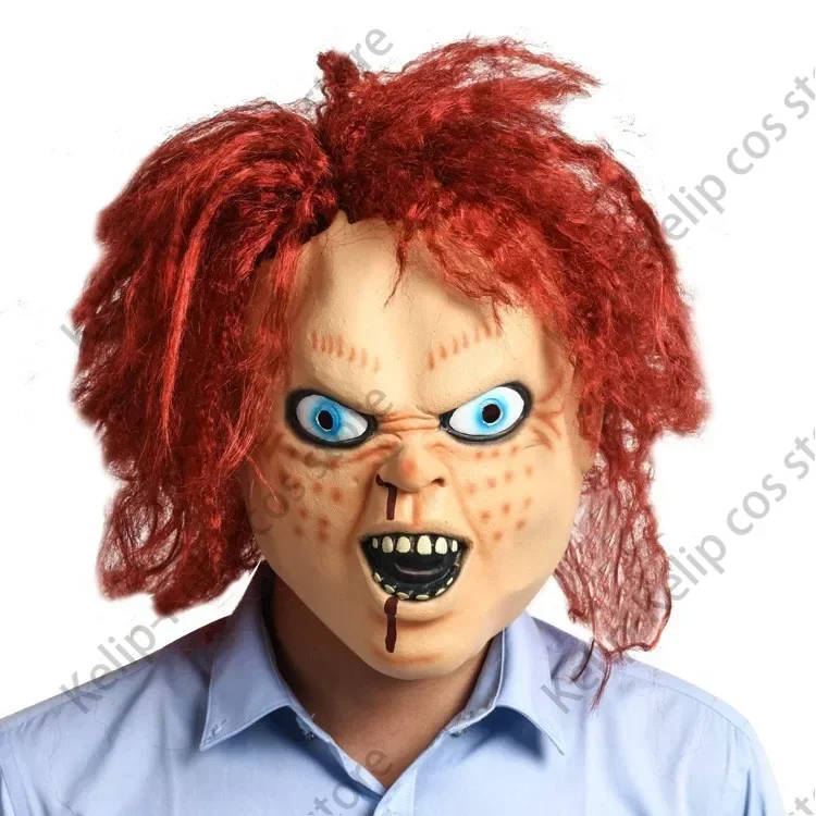 Детский карнавальный костюм Чаки из фильма для детей и взрослых, униформа, топ, комбинезон, наряды, татуировка, наклейка, костюм на Хэллоуин для детей