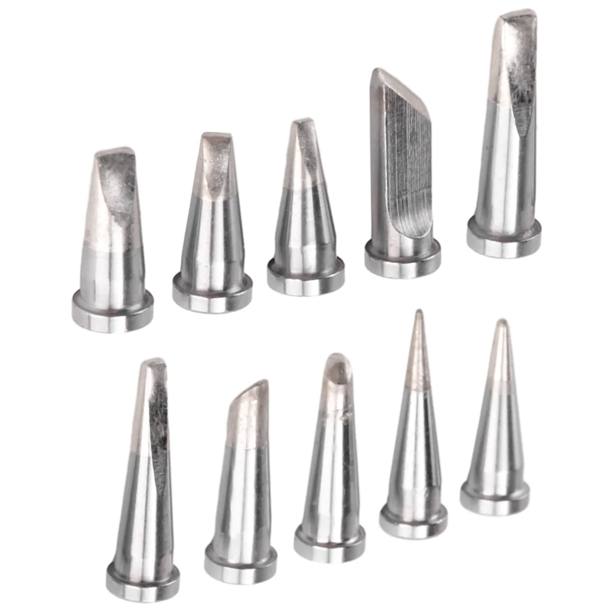 TOP 10Pcs Durable Soldering Tip Set for Weller WSD81 WD1000 WSP80 WP80 LT Soldering Station