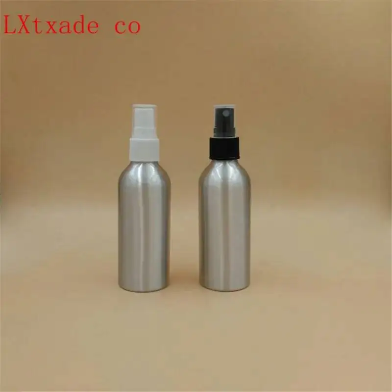 스프레이 포함 빈 실버 알루미늄 금속 향수병, 화장품 용기, 도매, 50 개, 30, 50ml, 100ml, 120ml, 1 3.5, 4 OZ