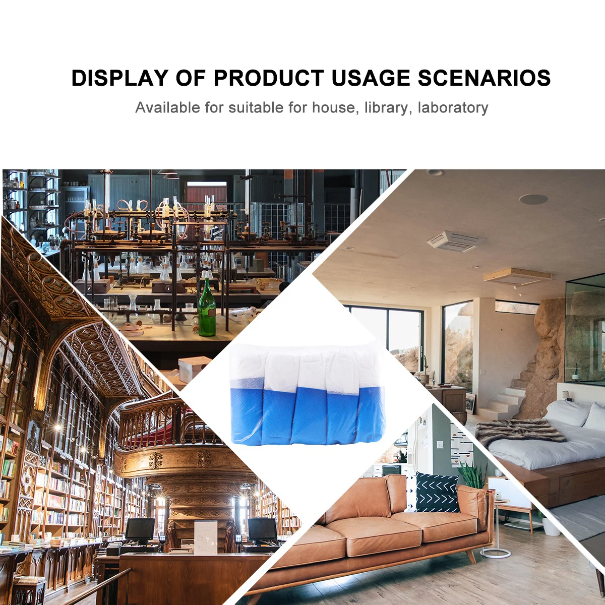 

50Pairs Disposable Shoe Covers Non-Woven Waterproof Overshoes Anti-Slip Protector for Home Office Hospital Cleaning Shoe