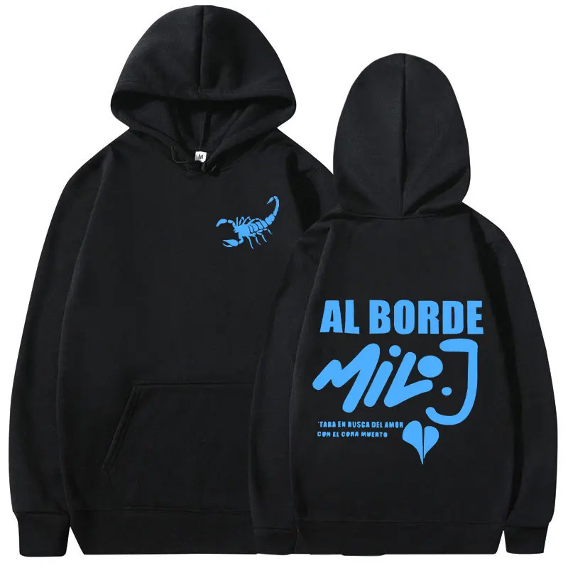 2026 neuer Milo J 111 Album-Grafik-Hoodie für Männer und Frauen, Unisex-Sweatshirt, Vintage Hip-Hop-Pullover, Geschenk für Fans, Streetwear-Kapuzenpullover – Detail 33