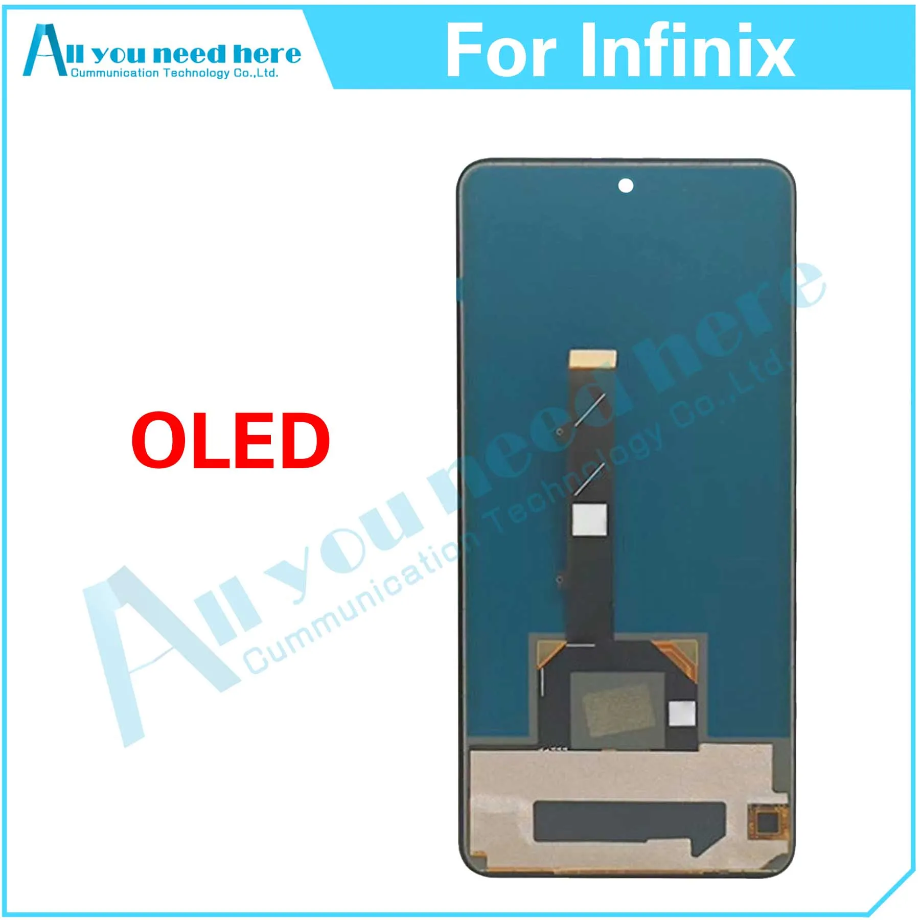 100% Test For Infinix Zero X Pro X6811 LCD Display Touch Screen Digitizer Assembly Repair Parts Replacement