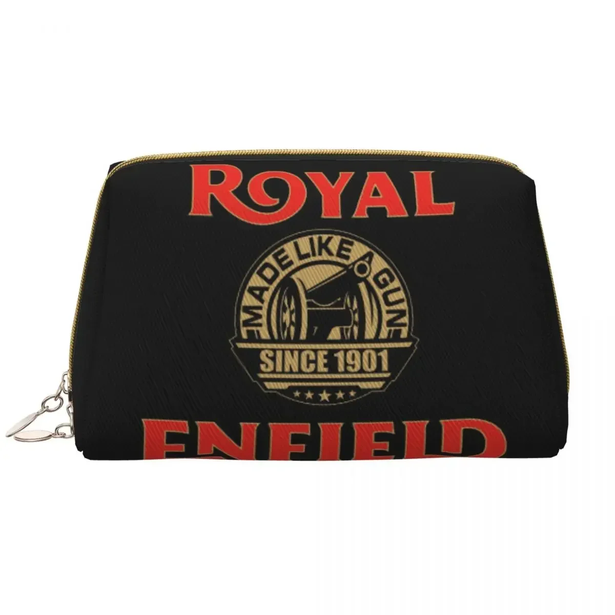 

Модная дорожная сумка для туалетных принадлежностей Royal Enfields для любителей мотоциклов, женский органайзер для макияжа, косметический органайзер для хранения красоты, Dopp Kit