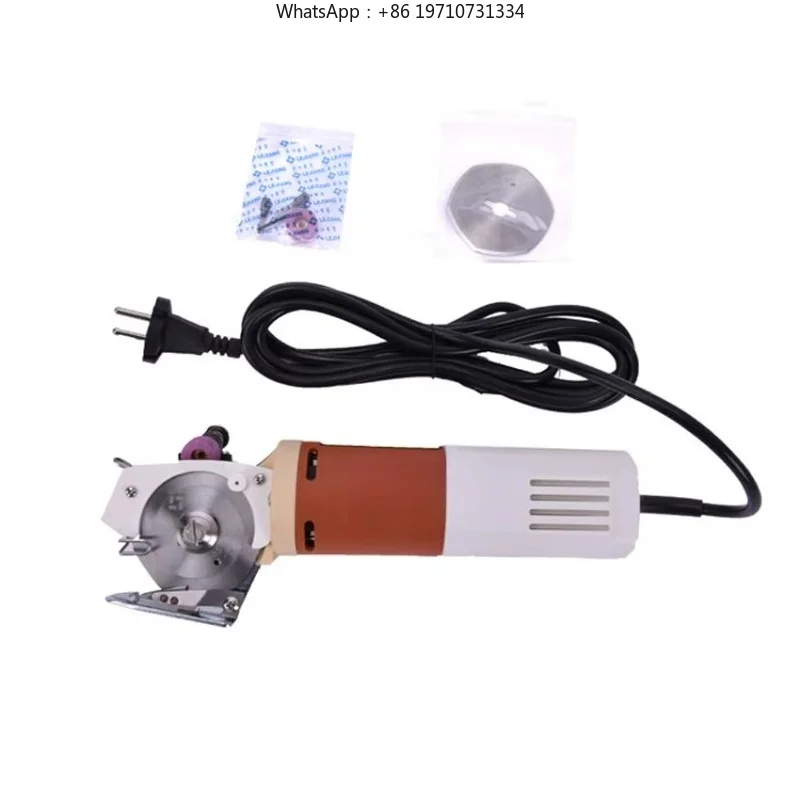 YJ-65 65mm Blade Electric Cloth Cutter Fabric Round Knife Cutting Machine