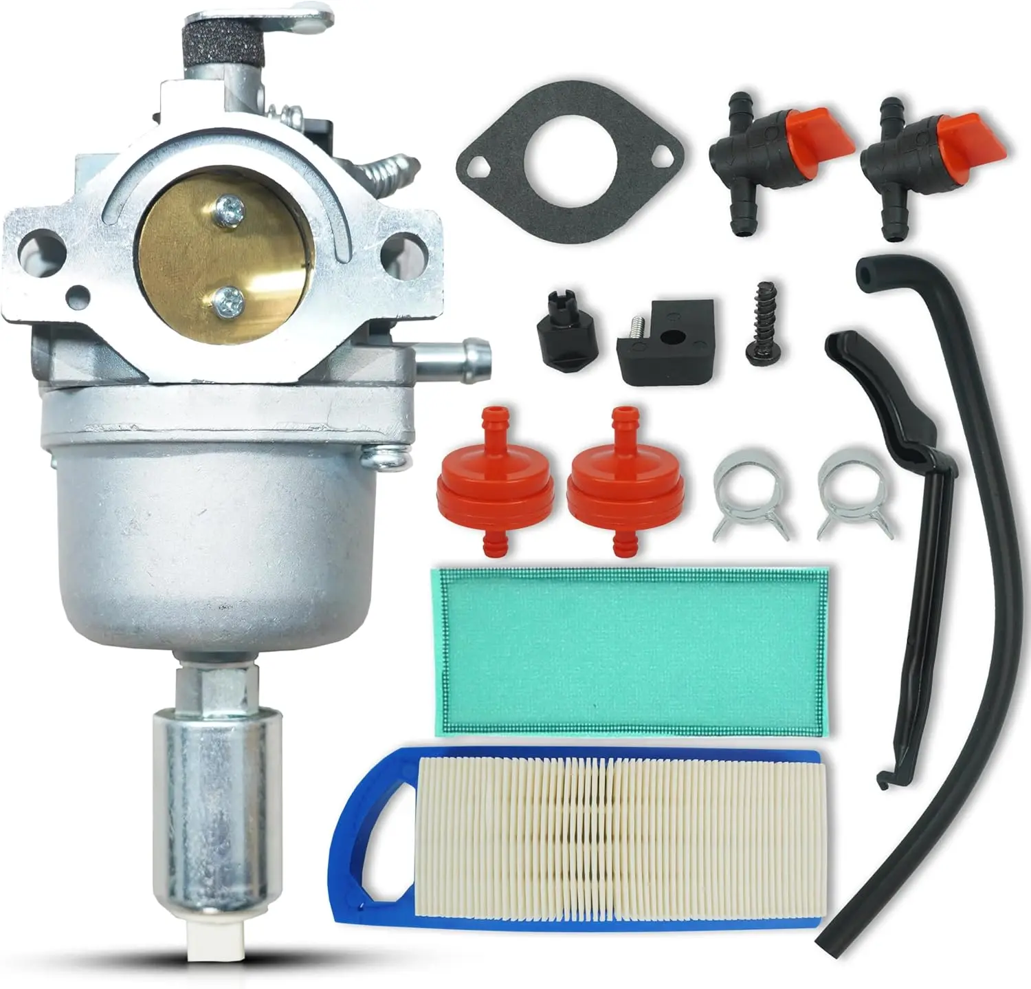 Carburador LA115 para John Deere D110 D100 D105 LA110 LA105 LA125 1742HS S17 JS40 Tractor Cortacésped Nikki 594593 792345 697203 792036
