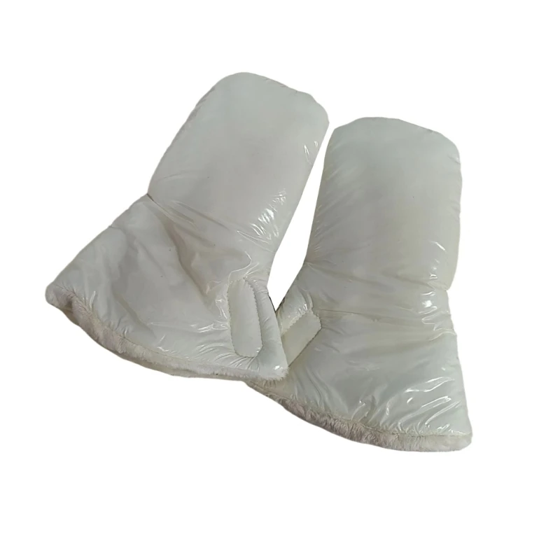 1 Pair Baby Strollers Hand Warmer Soft Breathable Gloves Water Resistant with Soft Lining Easy Attachment Handmuffs