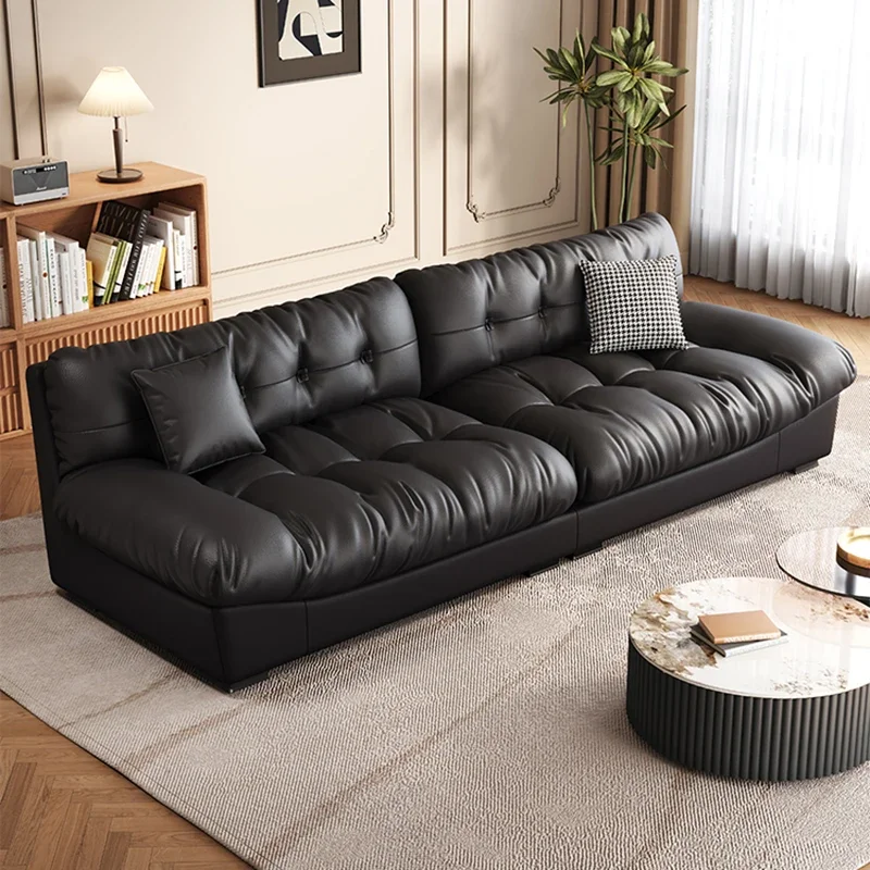 Comfortable Living Room Sofas Puffs Aesthetic Designer Sectional Relaxing Sofa Sleeper Mobili Per La Casa Office Furniture