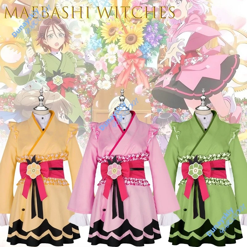 

MaeWitches Anime Cosplay Costume Bashi Kitahara Kyoka Mitta Choko Female Outfit Performance Anime Party COS