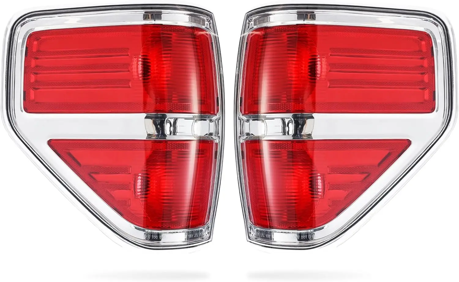 

F150 Tail Light for 2009-2014 Ford F-150 Chrome Trim Rear Lamp Housing